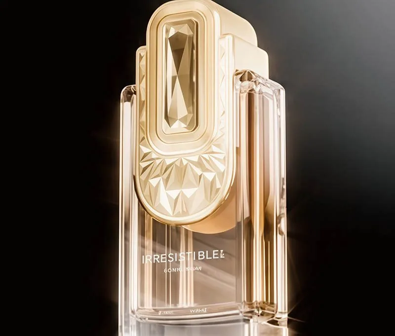 75ml glass fragrance bottle - square shape