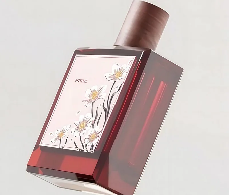 glass perfume bottle