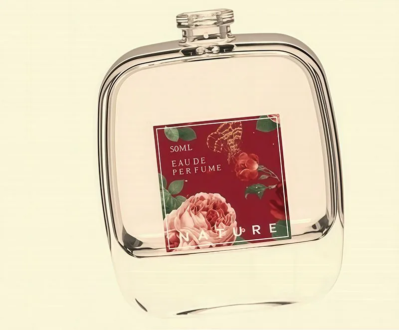 big glass perfume bottle