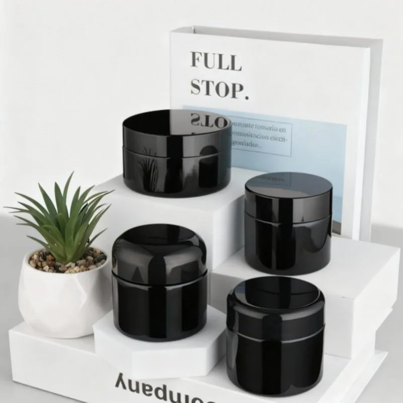 glass cream jar set - 30ml 50ml 100ml combo