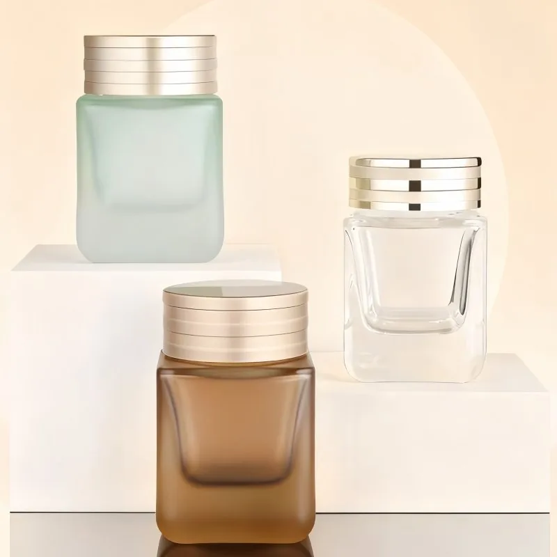 200ml large glass cream jar for wholesale