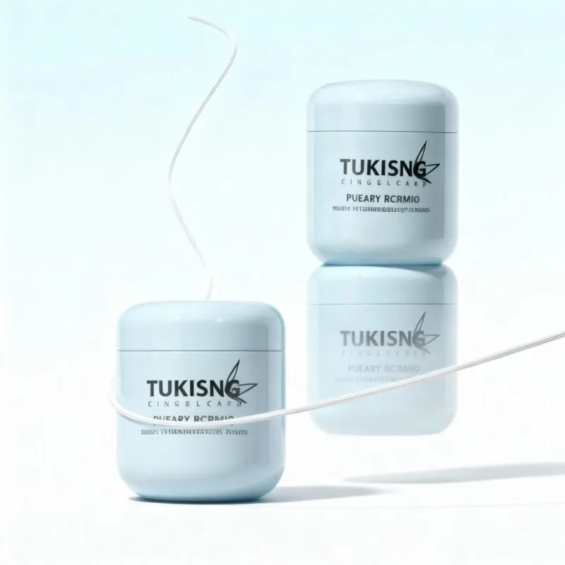 45ml glass cream jar - ergonomic shape