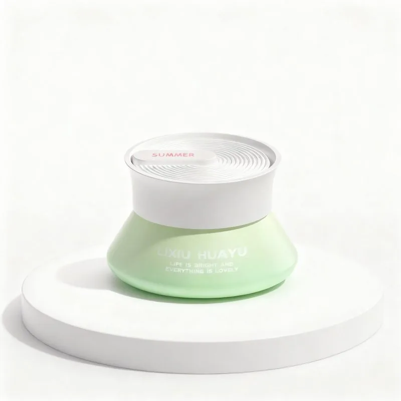 30ml clear glass cream jar for face moisturizer