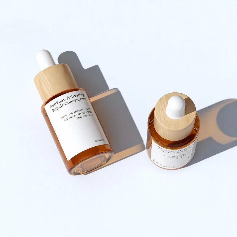essential oil brown bottle