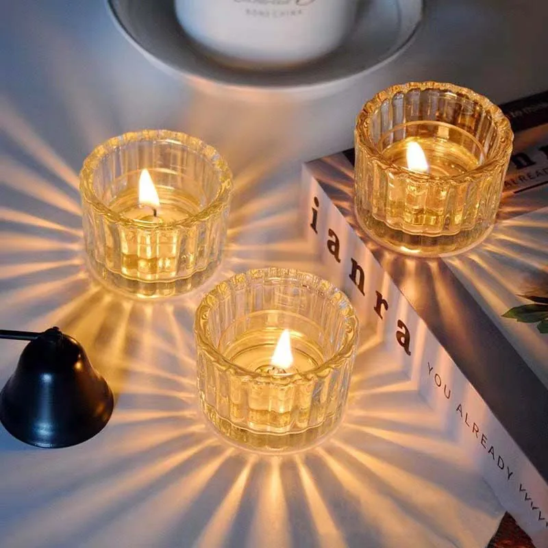 3oz glass candle jar - travel size - mini candle container
