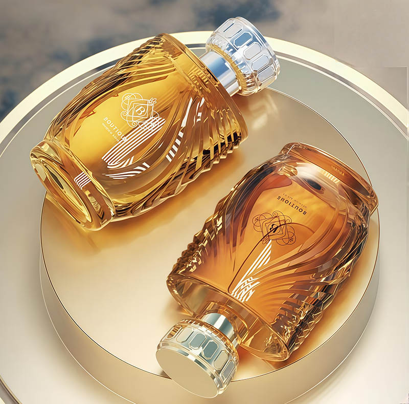 NS-X004 100ml Glass Empty Perfume Spray Bottles