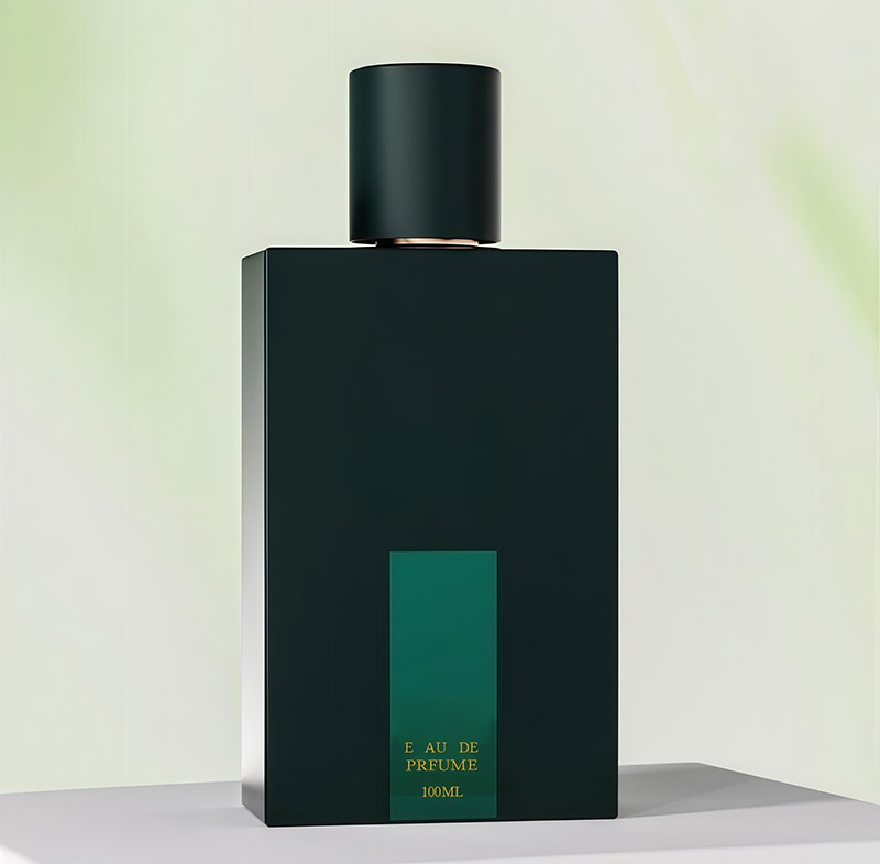 NS-X012 Custom Refill Unique Square 100ml Glass Cologne Bottles for Men