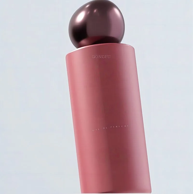 renkli top kapaklı lüks yeni cam parfüm şişesi 30ml