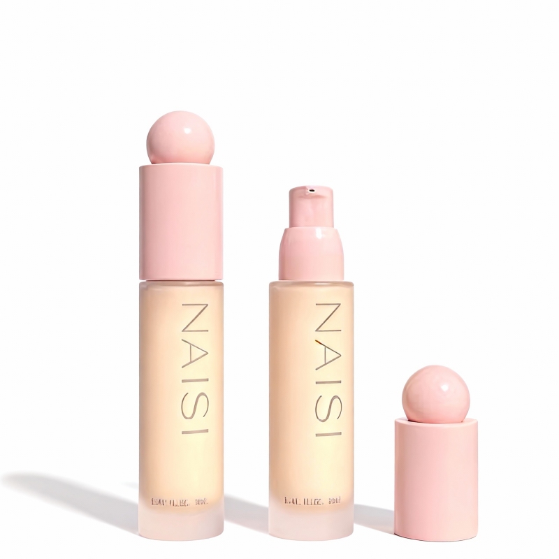 NS-F002 Fashion 30ml foundation liquid bottle - high-end glass individual packaging bottle