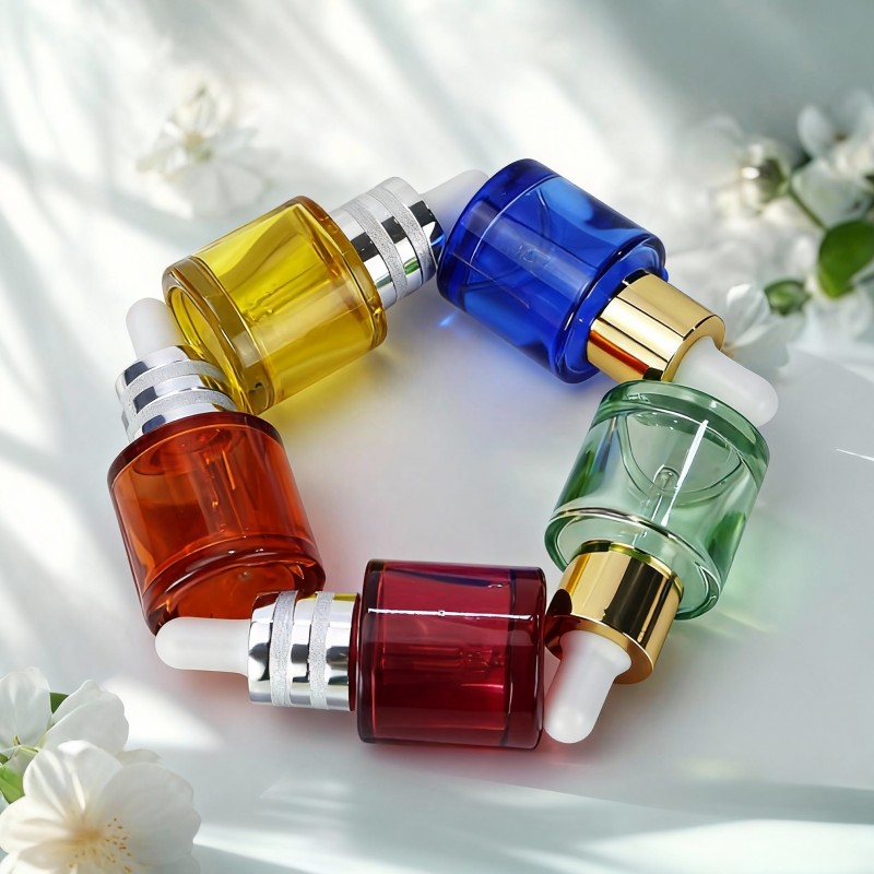 NS-D016 20ml Colored Essence Bottle