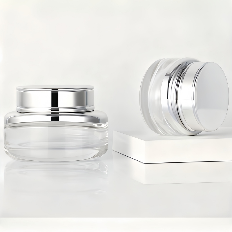 NS-M009 30g 50g flat-bottom cream bottle series with lids