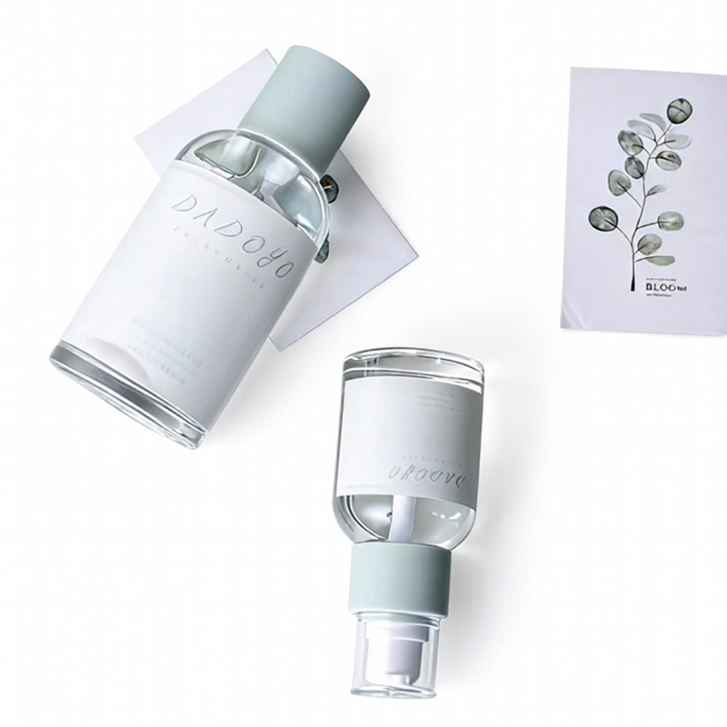 NS-D001  Luxury Skincare Body Lotion Pump Bottle Cosmetic Packaging Glass Bottle and Jars