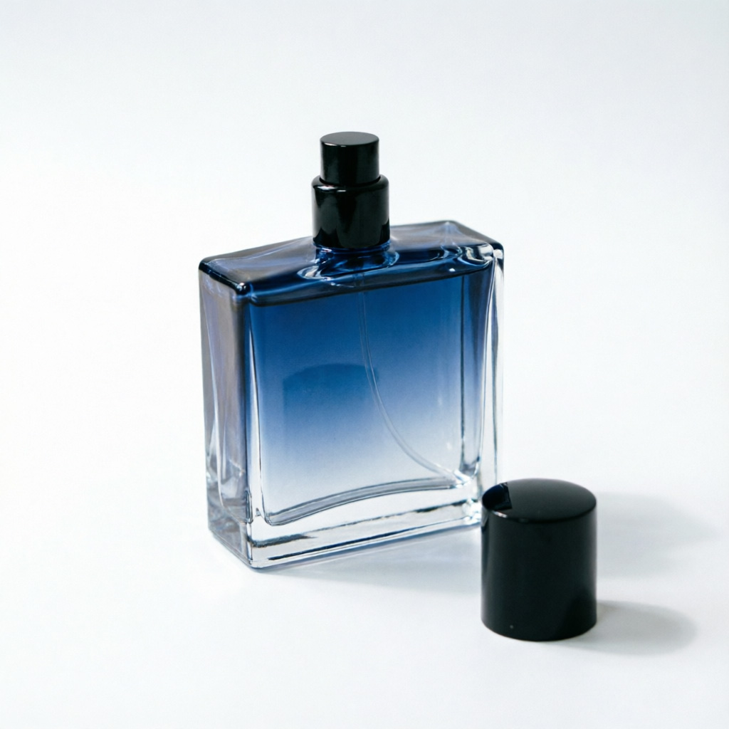 Blue Black Gradient 향수 병