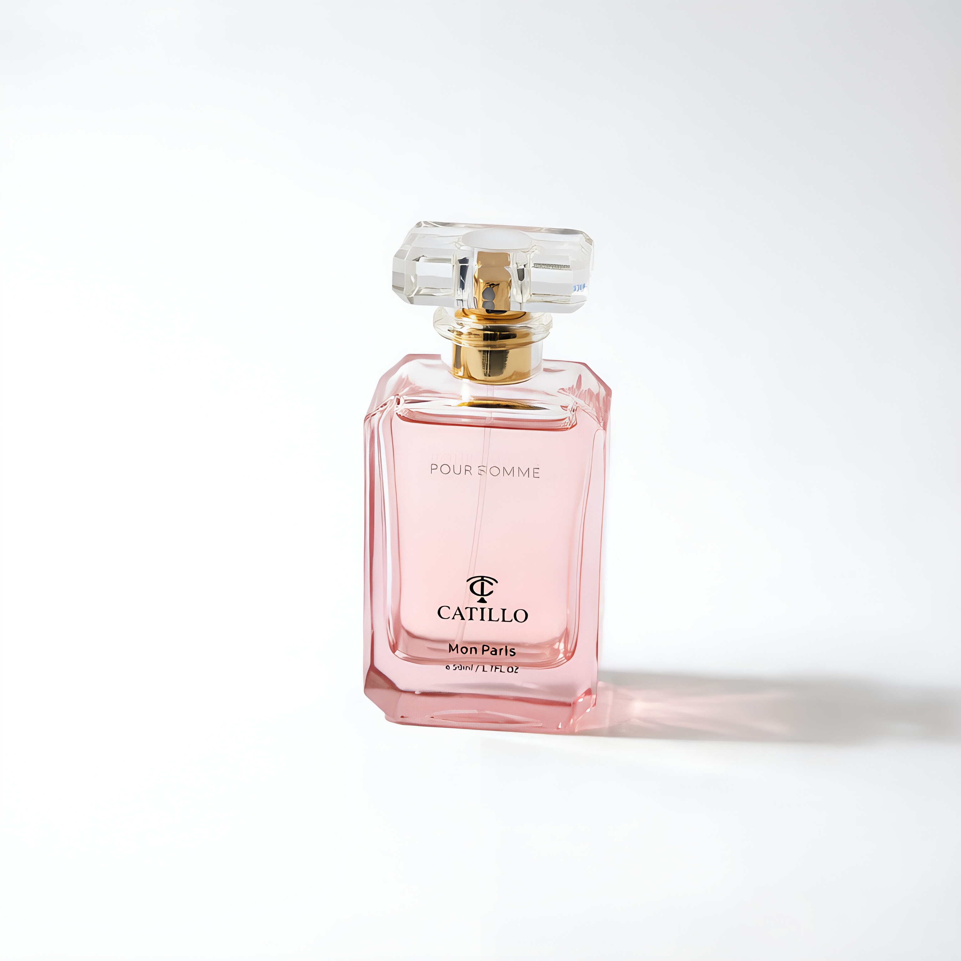 Pink Gradient Glass 향수 병 50ml