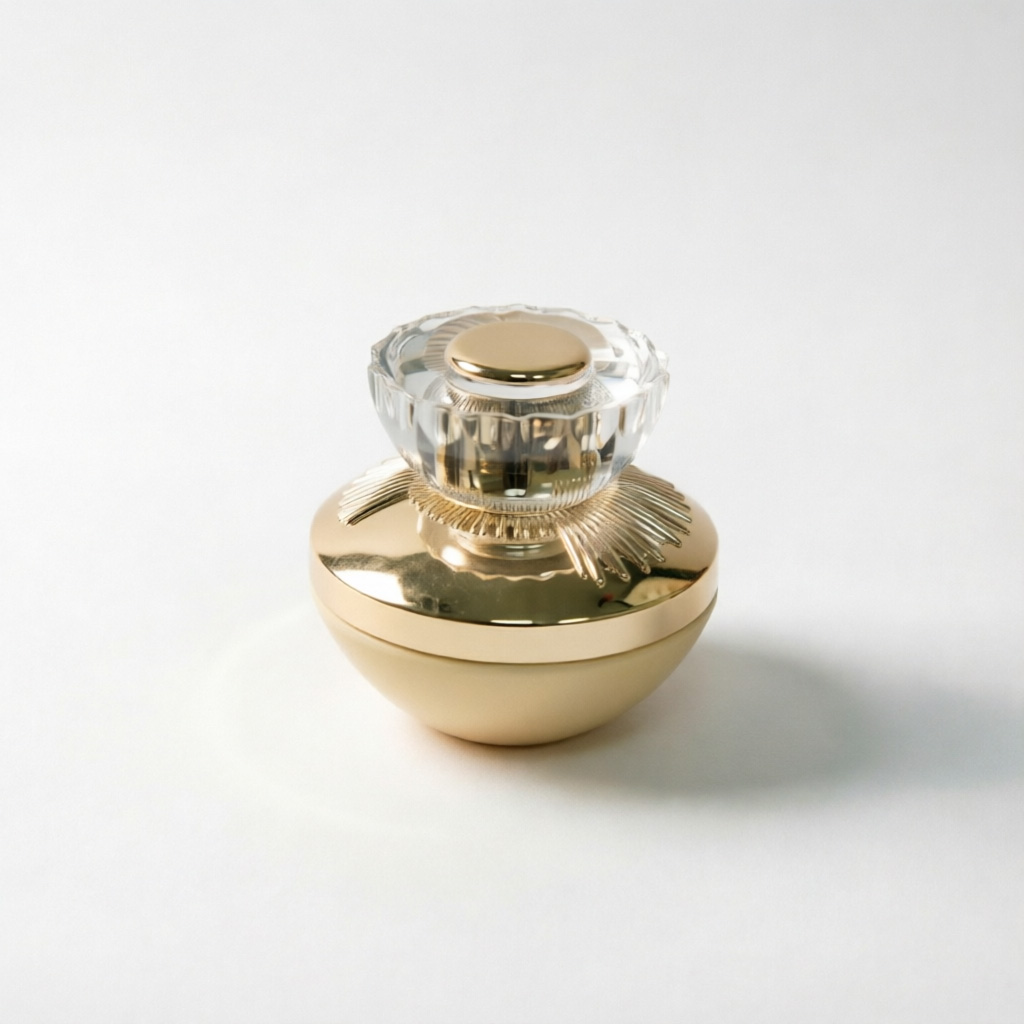 hochwertig Gold Glass Essence Bottle