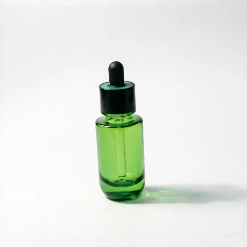 Mini Green 유리 스포이드 병 5ml 10ml 15ml 30ml