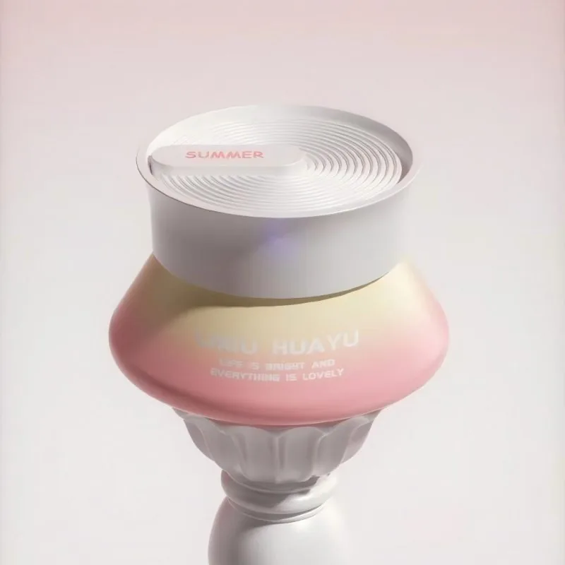30g 50g Fashionable conical glass cream jar