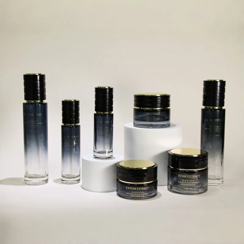 Hersteller von Kosmetikflaschen aus Glas, austauschbare Gesichtscremetiegel im Großhandel