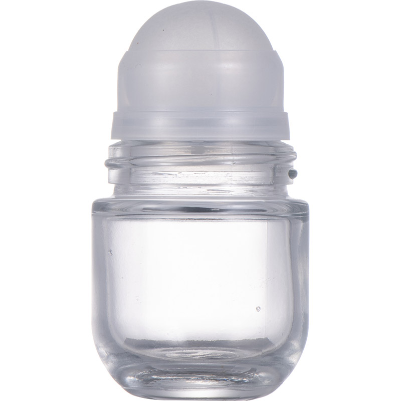 NS-G004 New 50ml thick and round roller ball glass bottle
