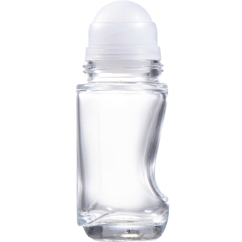 NS-G009 50ml deodorant and antiperspirant roll-on glass bottle