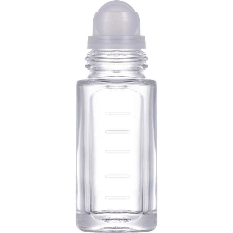 NS-G013 Wholesale Customization High Quality Dull Polish Glass Roll On Bottles