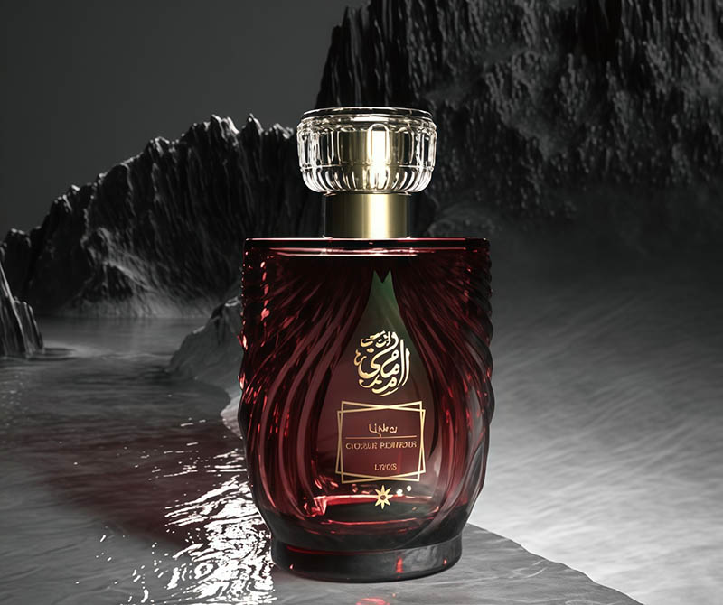 NS-X004 100ml Glass Empty Perfume Spray Bottles