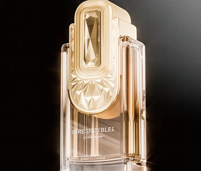 NS-X005 100ml Square Perfume Bottle Glass Spray Empty Bottles