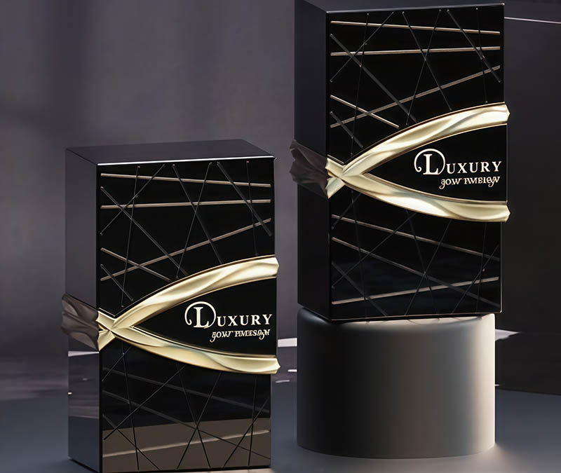 NS-X009 Luxury Flattened Square Perfume Bottle.