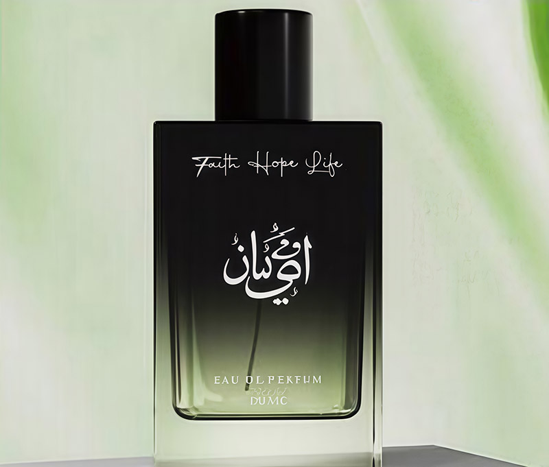 NS-X012 Custom Refill Unique Square 100ml Glass Cologne Bottles for Men