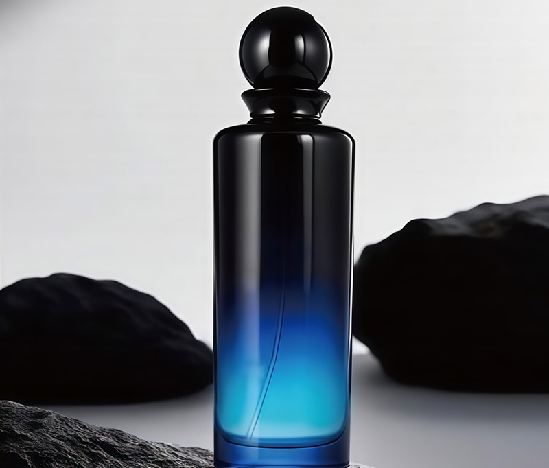 NS-X015 fancy luxury 100ml empty clear mist spray perfume bottle