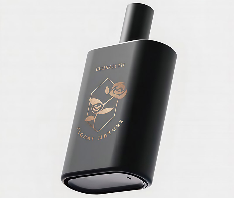 NS-X028 30ml 50ml 100ml Custom Sloping Shoulders Glass Fragrance Bottle