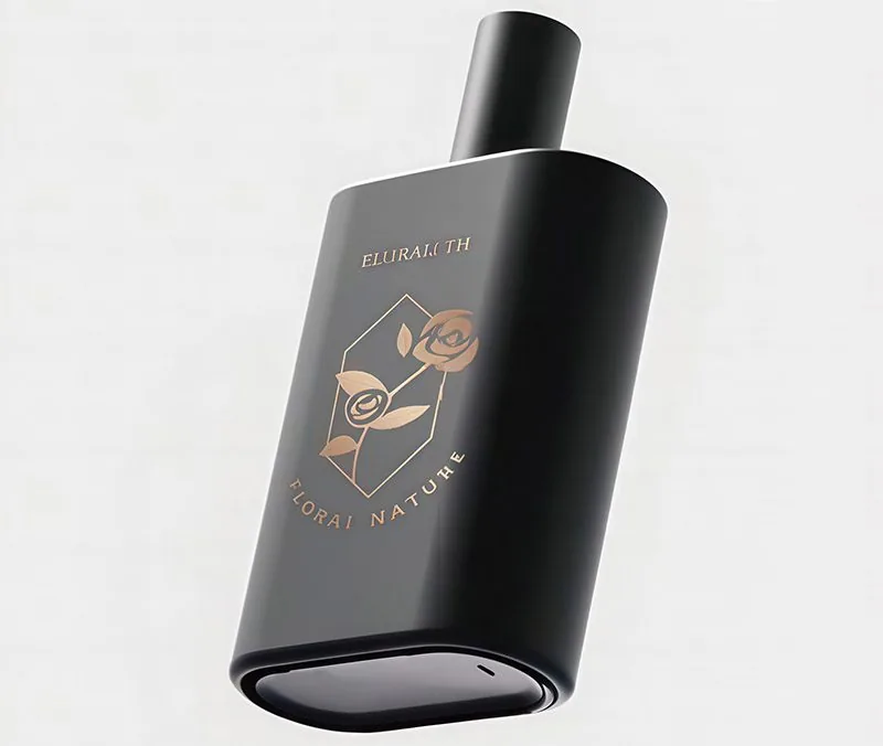 30 ml, 50 ml, 100 ml, individuelle Duftflasche aus Glas mit schrägen Schultern