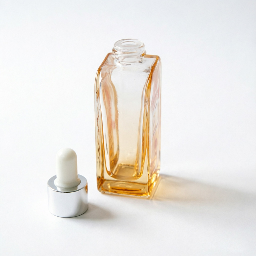 Amber Glass Serum Dropper Bottle
