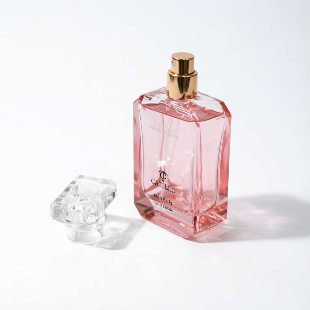 Pink Gradient Glass 향수 병 50ml