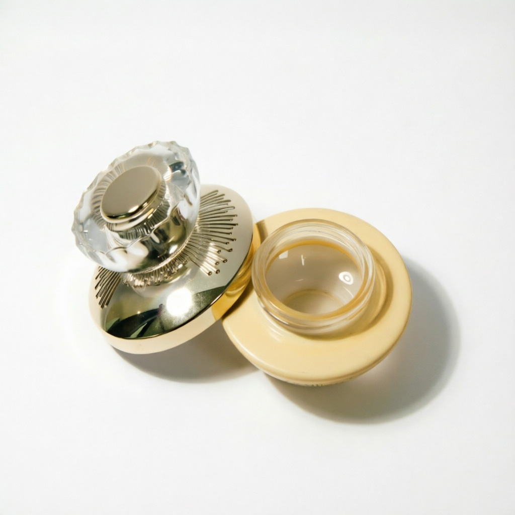 Luxury Gold Glass Essence şişe