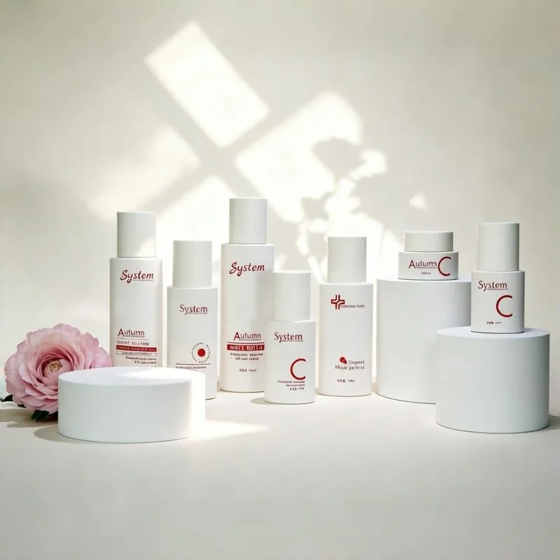 30ml 80ml 150ml Refillable empty cosmetic packaging Custom Bottle Glass Cream Jar