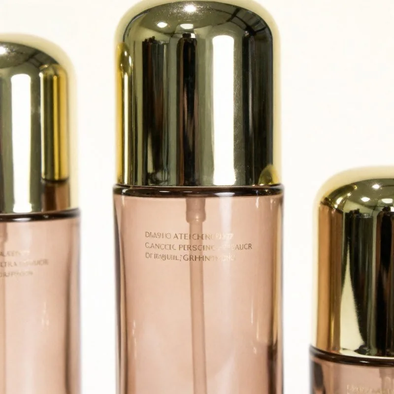 Leere Hautpflegeflaschen 50 ml 100 ml Kosmetikglasverpackung