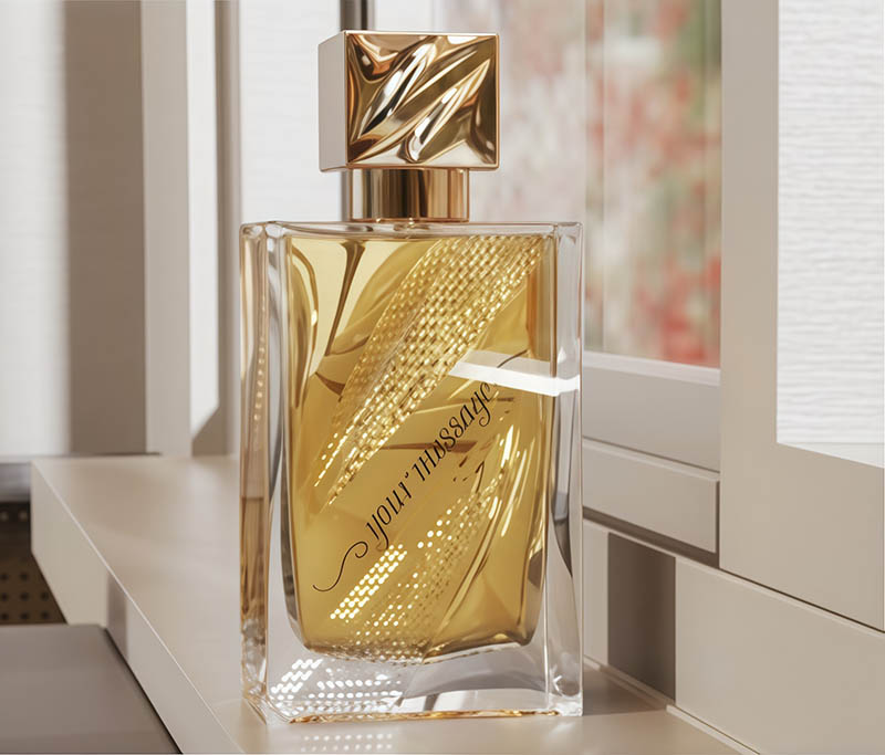 NS-X001 Luxury Design Glass Perfume Bottle