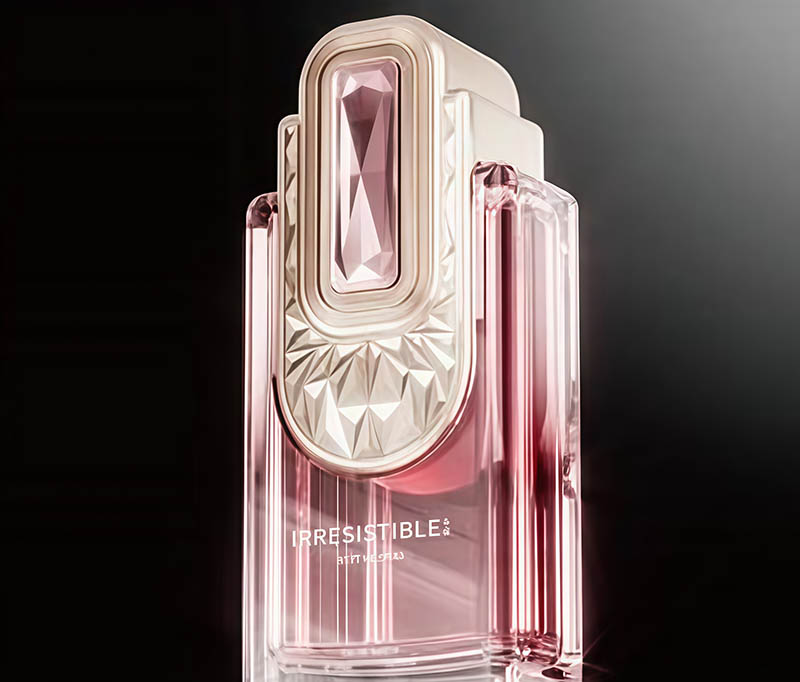 NS-X005 100ml Square Perfume Bottle Glass Spray Empty Bottles