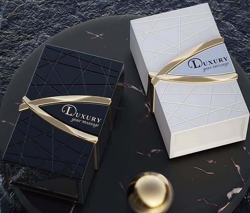 NS-X009 Luxury Flattened Square Perfume Bottle.