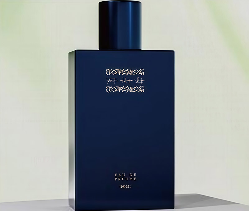 NS-X012 Custom Refill Unique Square 100ml Glass Cologne Bottles for Men