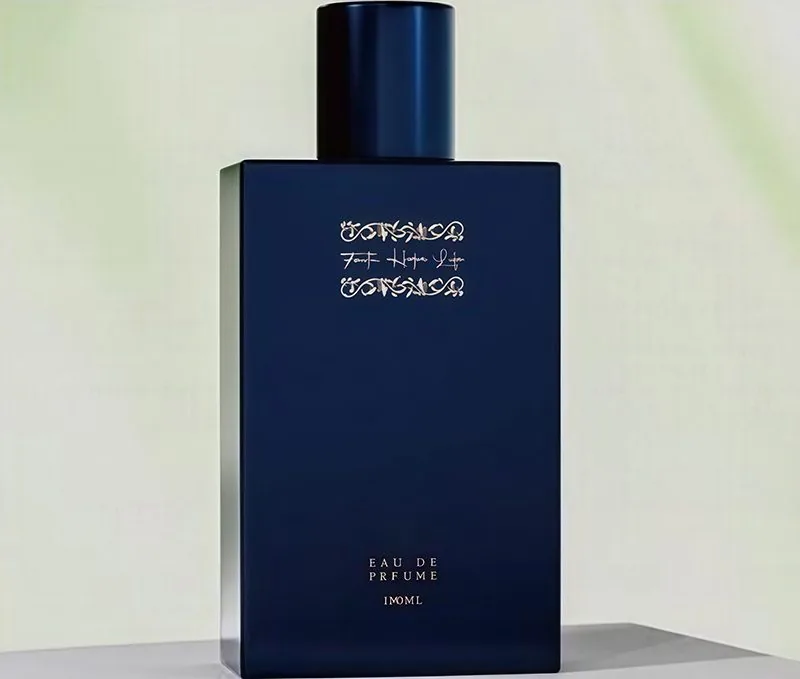 Erkekler için Özel Dolum Benzersiz Kare 100ml Cam Kolonya Şişeleri