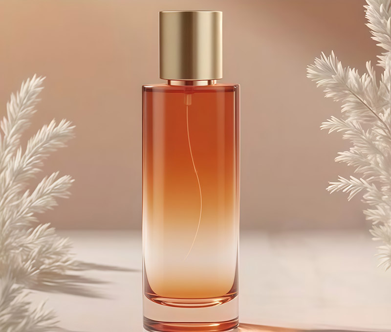 NS-X014 Flat Shoulder Refillable Spray Bottle Serum Essential Oil Perfume Bottle