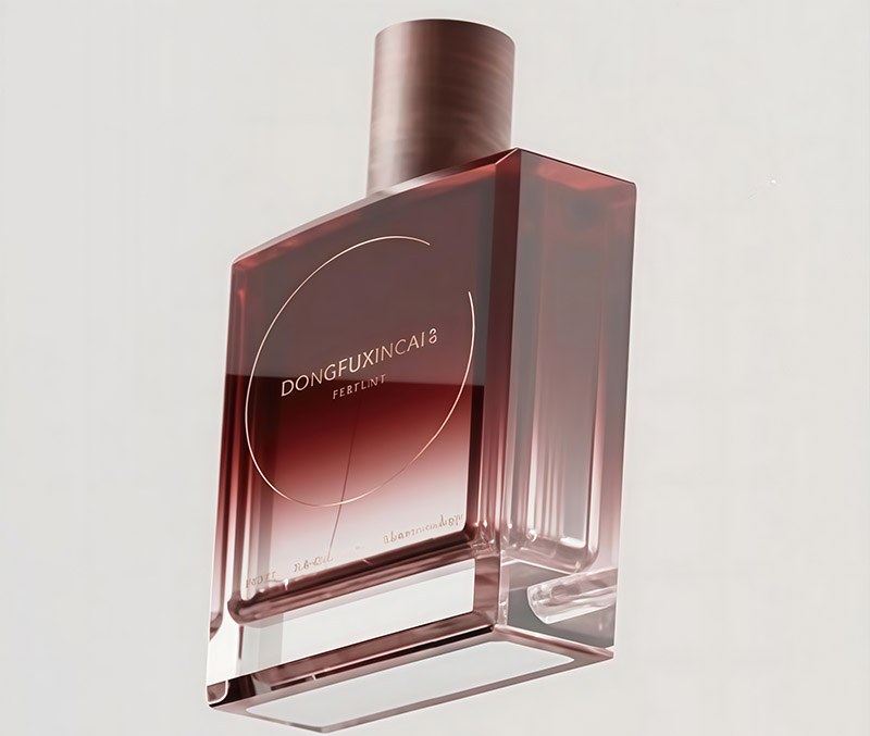 NS-X026 100ml Square Perfume Spray Bottle Glass