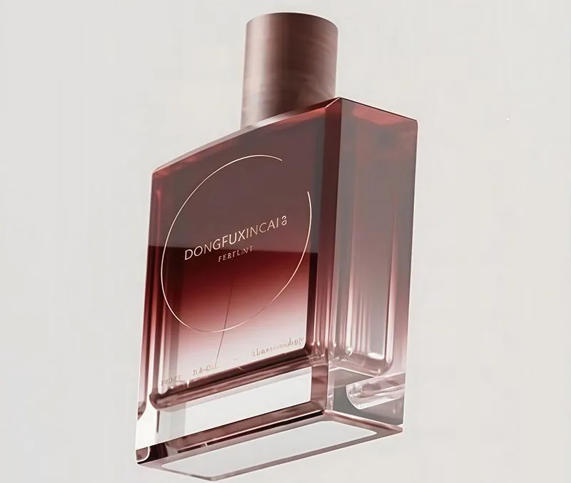 100 ml quadratische Parfüm-Sprühflasche aus Glas