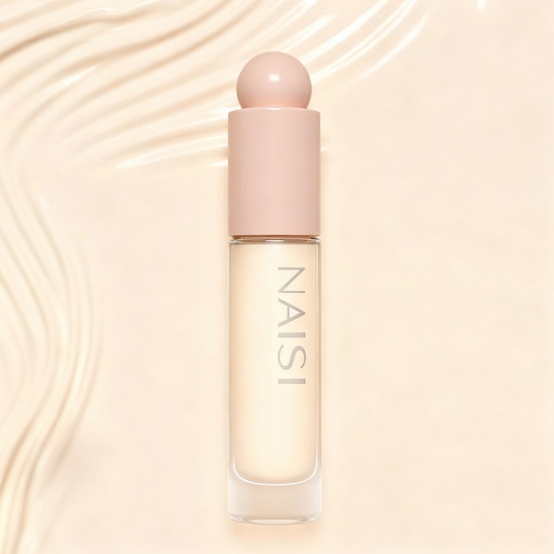 NS-F002 Fashion 30ml foundation liquid bottle - high-end glass individual packaging bottle