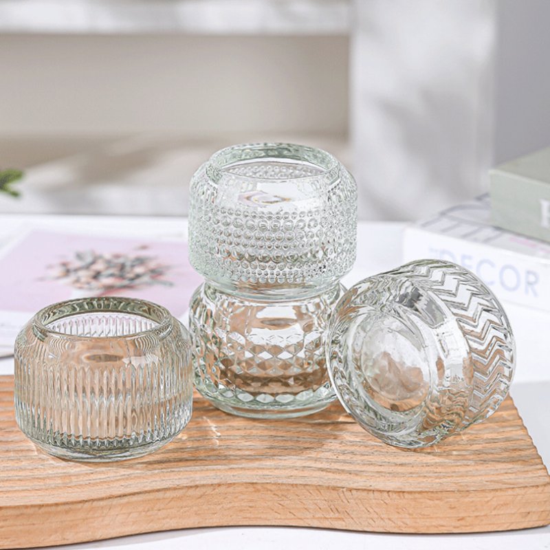 NS-L003 Modern minimalist transparent candle holder