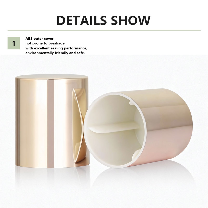 NS-D018 Custom gradient color essential oil glass pump bottle