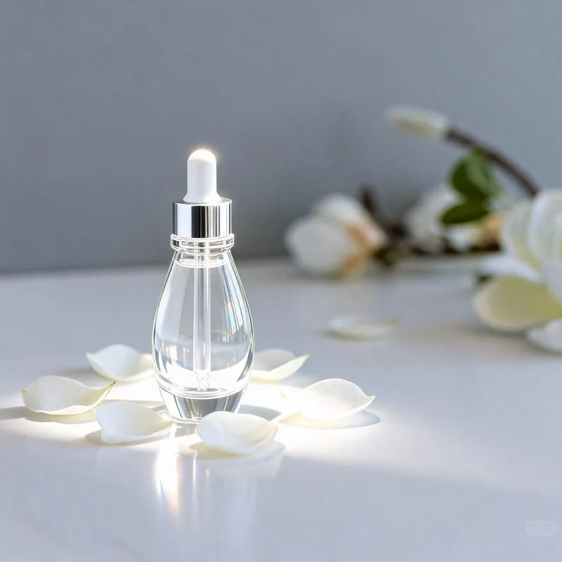 Luxuriöse ovale Tropfflasche mit ätherischen Ölen, 30 ml
