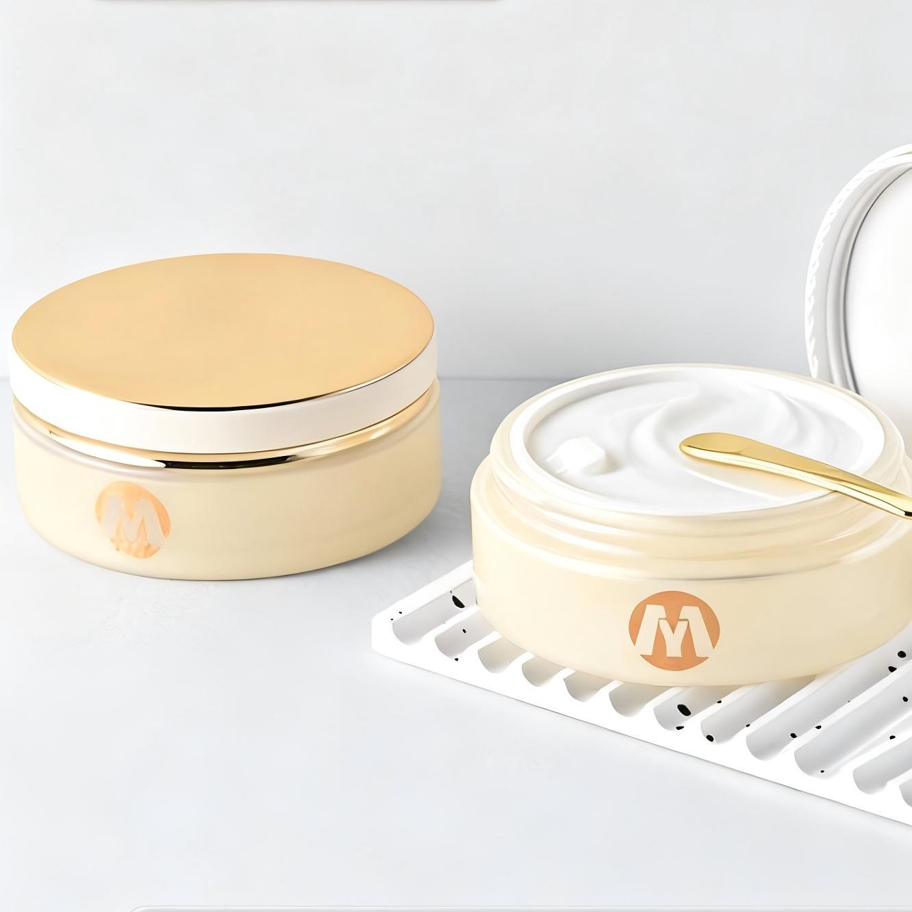 NS-M002 New High Quality Glass Face Cream 100g Glass Cosmetic Packaging Jar